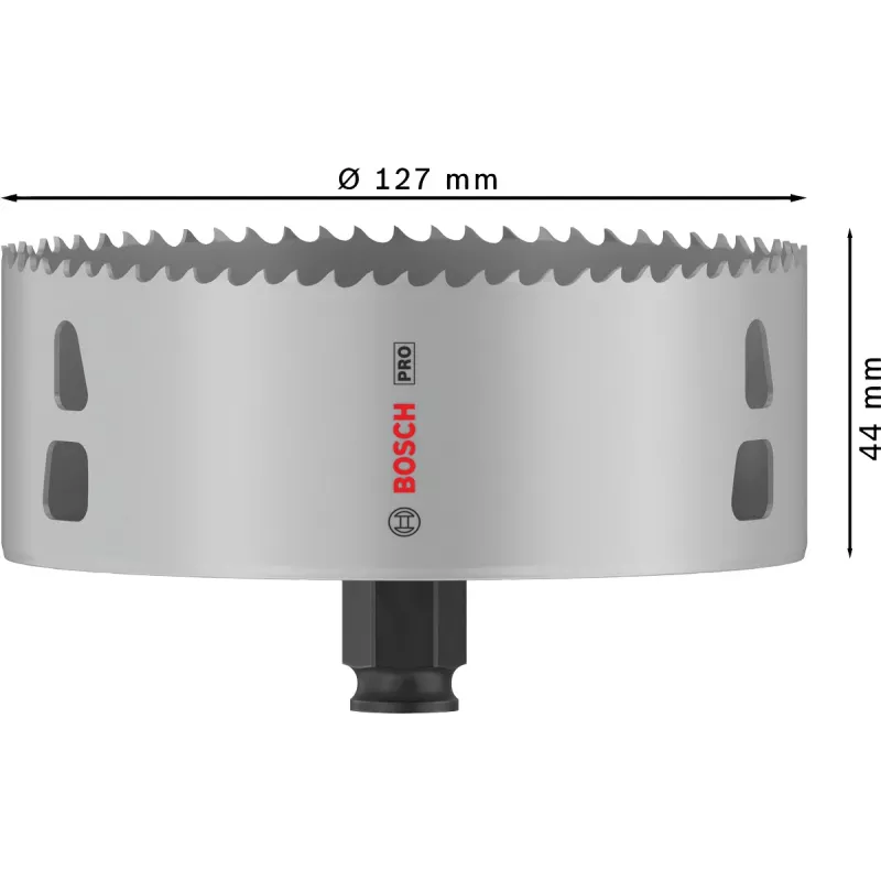 Bosch PRO Multi Material PC Plus skylinis pjūklas, 44/127 mm