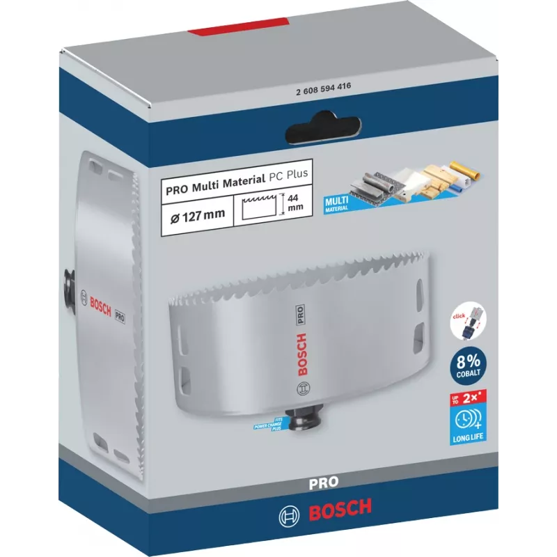 Bosch PRO Multi Material PC Plus skylinis pjūklas, 44/127 mm