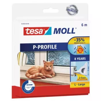 Durų / langų sandarinimo profilis TESA 05395-00100 P-profilis