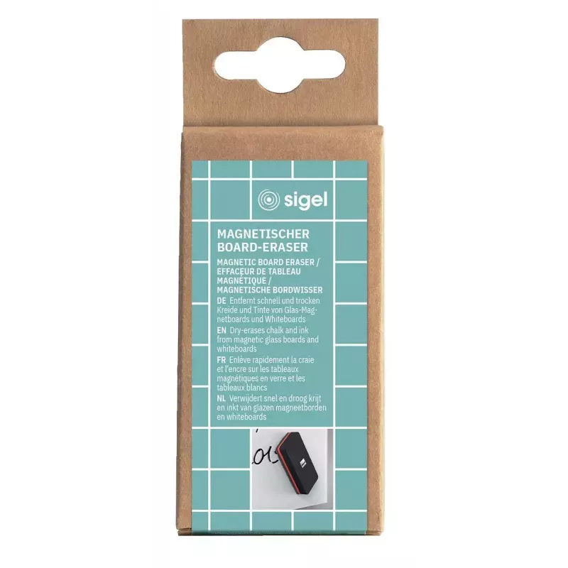 Trintuvas Sigel BA187 EVA Fleece Juoda Raudona 90x45x26mm