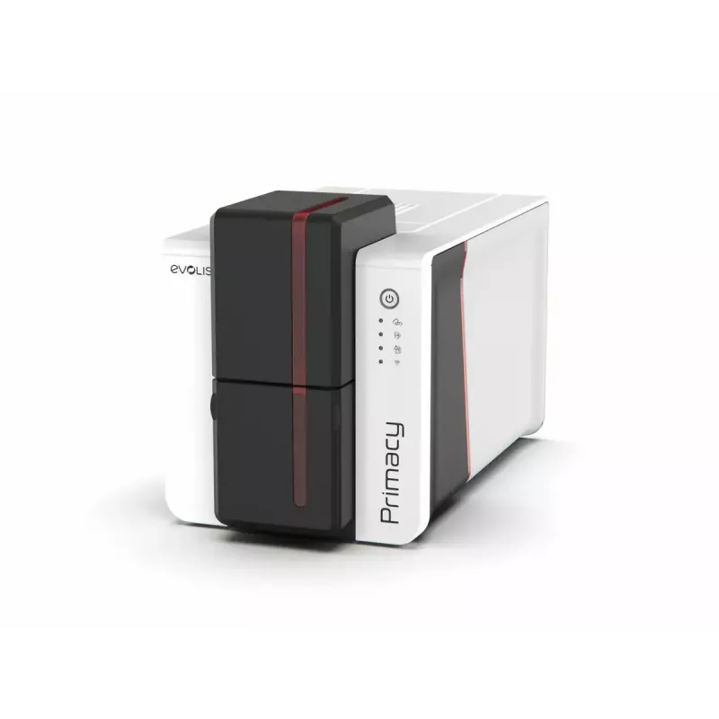 Kortelių spausdintuvas Evolis Primacy 2 USB Ethernet 300 dpi – vienpusis arba dvipusis PVC kortelių spausdinimas