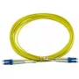 Skiemeninis šviesolaidinis kabelis BlueOptics SFP3131BU2.5MK 2,5 m LC LC geltonas