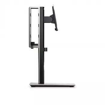 DELL Micro Form Factor All-in-One Stovas - MFS18, Laisvai stovintis, 5,7 kg, 48,3 cm (19 col.), 68,6 cm (27 col.), Aukščio reguliavimas, Juoda, Sidabrinė