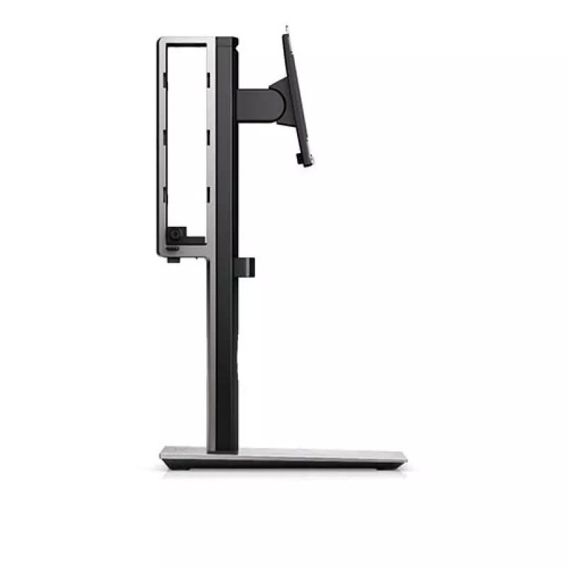 DELL Micro Form Factor All-in-One Stovas - MFS18, Laisvai stovintis, 5,7 kg, 48,3 cm (19 col.), 68,6 cm (27 col.), Aukščio reguliavimas, Juoda, Sidabrinė