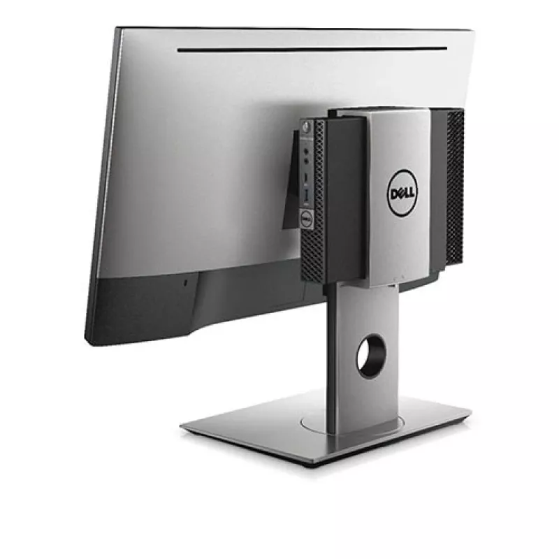 DELL Micro Form Factor All-in-One Stovas - MFS18, Laisvai stovintis, 5,7 kg, 48,3 cm (19 col.), 68,6 cm (27 col.), Aukščio reguliavimas, Juoda, Sidabrinė