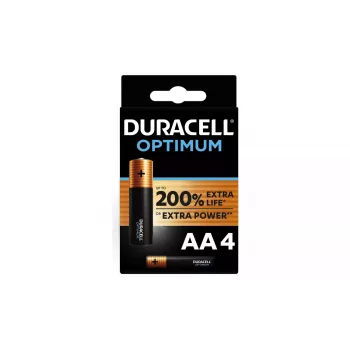 Duracell Optimum AA šarminė baterija (4 vnt.)