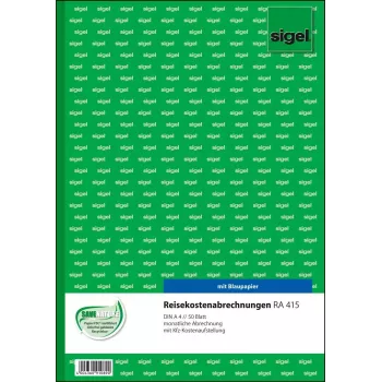 Verslo blankas Sigel RA415, A4, balta, 50 lapų