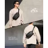 Pečių krepšys Inateck LB03014 – unisex poliesteris 900D, užtrauktuku, 4 L, juodas
