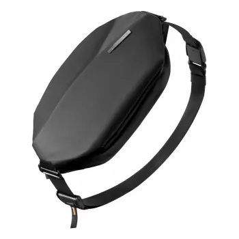 Pečių krepšys Inateck LB03014 – unisex poliesteris 900D, užtrauktuku, 4 L, juodas