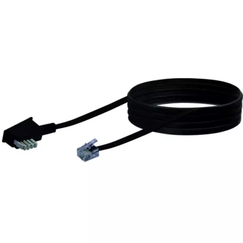 Telefono kabelis RJ-11 Schwaiger TAL6236533 6,0 m TAE-N Juodas
