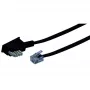 Telefono kabelis RJ-11 Schwaiger TAL6236533 6,0 m TAE-N Juodas