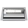 Išvadų dėžė Kindermann 7492000070 Type F Pilka, plotis 250 mm, gylis 190 mm