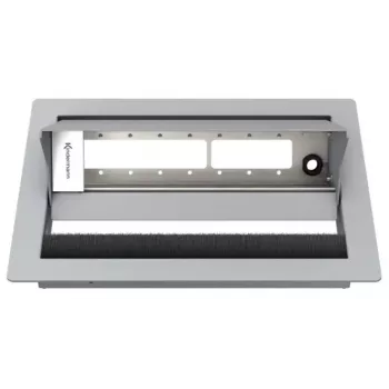 Išvadų dėžė Kindermann 7492000070 Type F Pilka, plotis 250 mm, gylis 190 mm