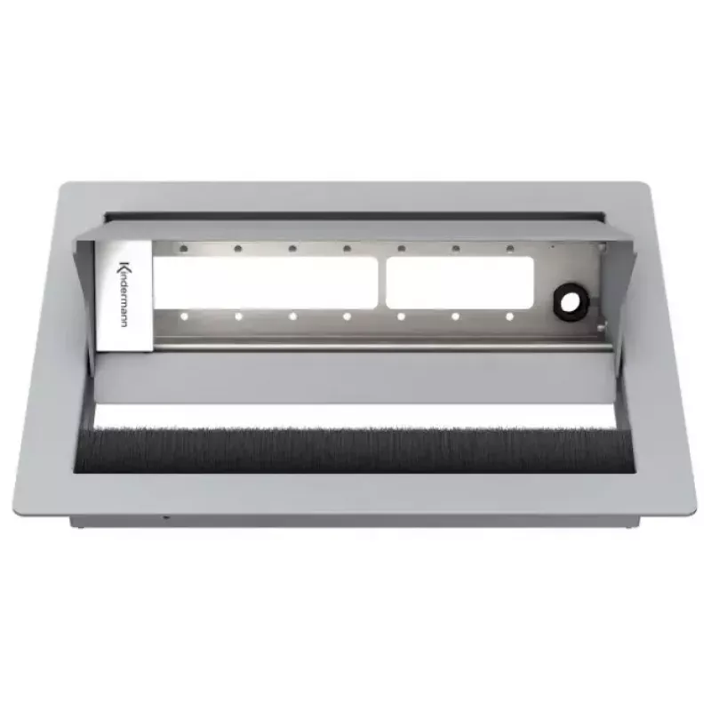 Išvadų dėžė Kindermann 7492000070 Type F Pilka, plotis 250 mm, gylis 190 mm