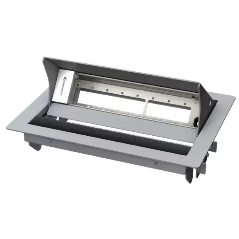 Išvadų dėžė Kindermann 7492000070 Type F Pilka, plotis 250 mm, gylis 190 mm
