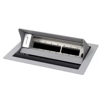 Išvadų dėžė Kindermann 7492000070 Type F Pilka, plotis 250 mm, gylis 190 mm