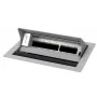 Išvadų dėžė Kindermann 7492000070 Type F Pilka, plotis 250 mm, gylis 190 mm