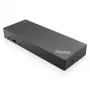 Lenovo 40AF0135IT dokavimo stotelė / prievadų replikatorius, laidinis, USB 3.2 Gen 2 (3.1 Gen 2) Type-C, juoda