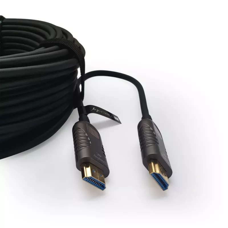 Techly ICOC HDMI-HY2-050 HDMI laidas 50 m HDMI A tipo (standartinis) Juodas