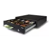 Elektrinis kasos stalčius Safescan SD-4141, plieninis korpusas, juodas, 410×415×115 mm, su 6 raktais