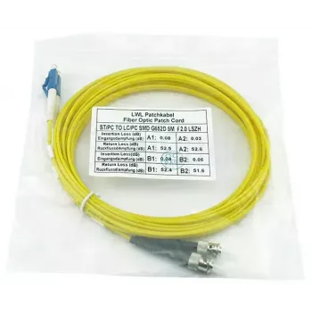BlueOptics SFP3133BU0.5MK InfiniBand optinis pluoštinis kabelis 0,5 m LC ST