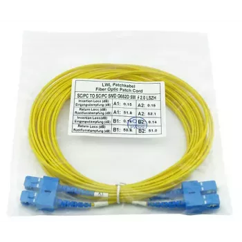 BlueOptics CAB-SMF-SC-SC-3-BO InfiniBand šviesolaidinis kabelis 3 m SC jungtimi