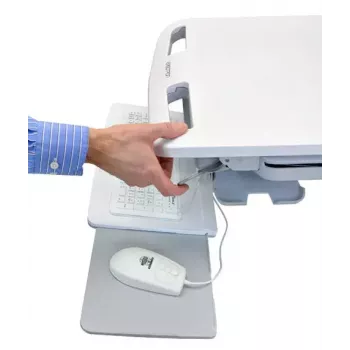 Multimedijos vežimėlis Ergotron StyleView aliuminis pilkas baltas