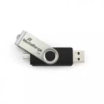 USB atmintukas MediaRange 8 GB USB Type-A Micro-USB MR930-2