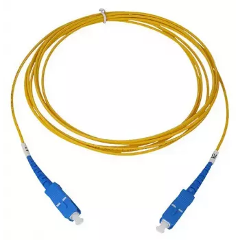 Skiemeninis šviesolaidinis kabelis BlueOptics SFP2222BU7.5MK SC G.657.A1 7,5 m geltonas