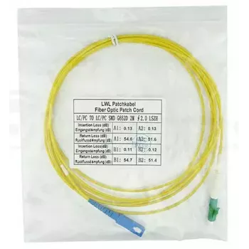 BlueOptics SFP2122BU1MX InfiniBand šviesolaidinis kabelis LC SC 9 µm
