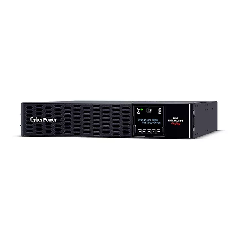 Nepertraukiamo maitinimo šaltinis CyberPower PR2200ERTXL2UACN, linijinis interaktyvus, 2,2 kVA, 2000 W, 10 IEC lizdų, 2U