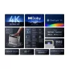 Standartinio atstumo projektorius XGIMI 1800 ANSI liumenų LED UHD 4K 3D Baltas