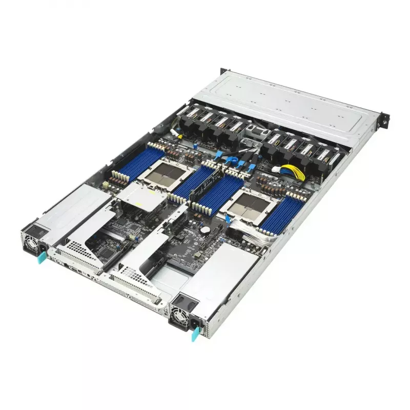 ASUS RS700A-E13-RS12U LGA 6096P stovo (1U) juoda, sidabrinė