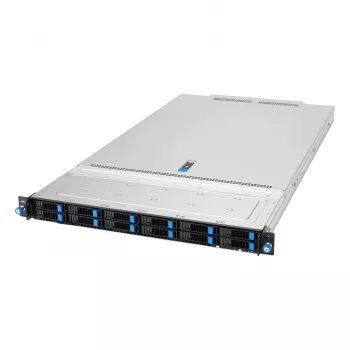 ASUS RS700A-E13-RS12U LGA 6096P stovo (1U) juoda, sidabrinė