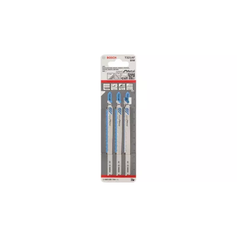 Pjūklo diskas Bosch T 321 AF Speed for Metal Bimetal 13,2 cm