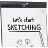 Legamaster SKETCH PRO mobilus flipchart su žvaigždiniu pagrindu iš plieno ir 5 ratais
