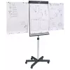 Legamaster SKETCH PRO mobilus flipchart su žvaigždiniu pagrindu iš plieno ir 5 ratais