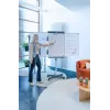 Legamaster SKETCH PRO mobilus flipchart su žvaigždiniu pagrindu iš plieno ir 5 ratais
