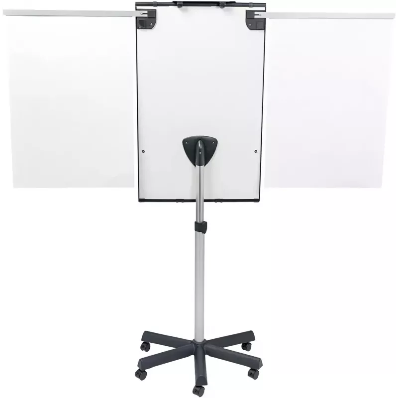 Legamaster SKETCH PRO mobilus flipchart su žvaigždiniu pagrindu iš plieno ir 5 ratais