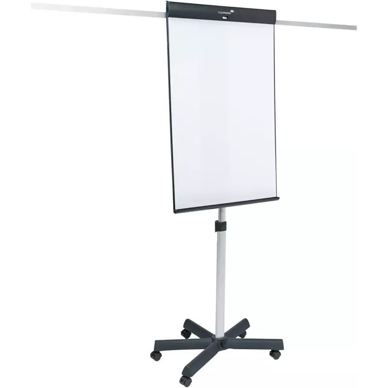 Legamaster SKETCH PRO mobilus flipchart su žvaigždiniu pagrindu iš plieno ir 5 ratais