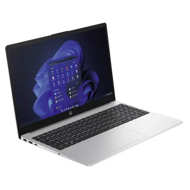 Nešiojamas kompiuteris HP 250 G10 Intel® N100 15,6 colio Full HD 8 GB DDR4 256 GB SSD Wi-Fi 6 Windows 11 Home sidabrinis