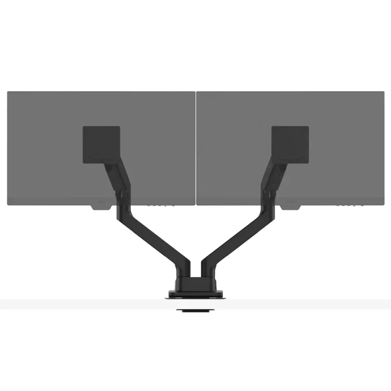Monitorinis laikiklis BenQ BDH01 dvigubas reguliuojamo aukščio, juodas, VESA suderinamas