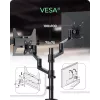 ICY BOX IB-MS622-T 81.3 cm (32 inch) stalas juodas