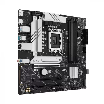 Motininė plokštė ASUS PRIME B760M-A II-CSM — Intel B760, LGA1700, microATX, DDR5, iki 256 GB, M.2/PCIe 4.0/SATA III, 2.5Gb Ethernet