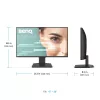 Monitorius BenQ GW2490C 23,8 colio (60,5 cm) Full HD 1920×1080 5 ms 178° VESA juodas su garsiakalbiais