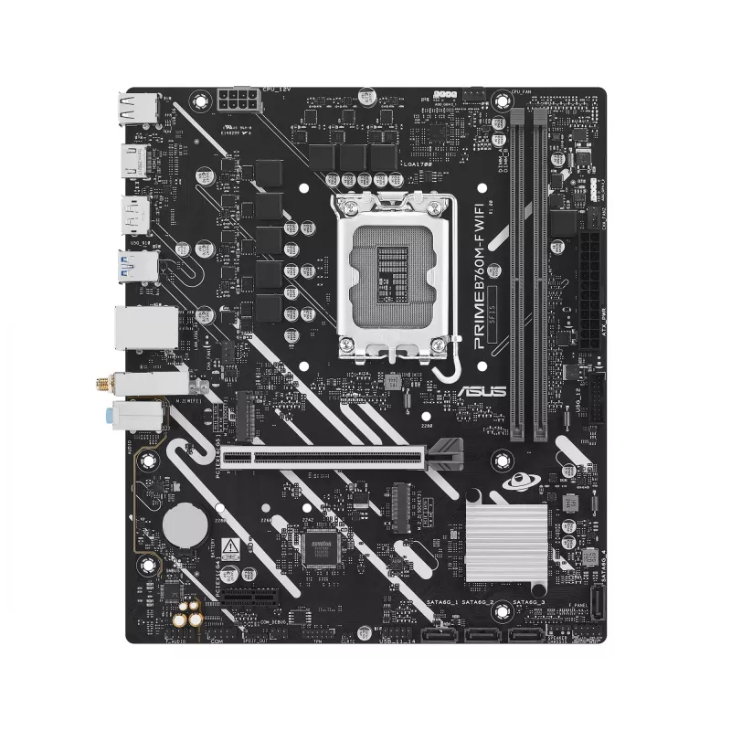 ASUS PRIME B760M-F WIFI pagrindinė plokštė Intel B760 LGA 1700 micro ATX