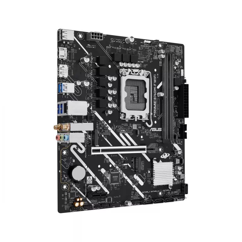ASUS PRIME B760M-F WIFI pagrindinė plokštė Intel B760 LGA 1700 micro ATX