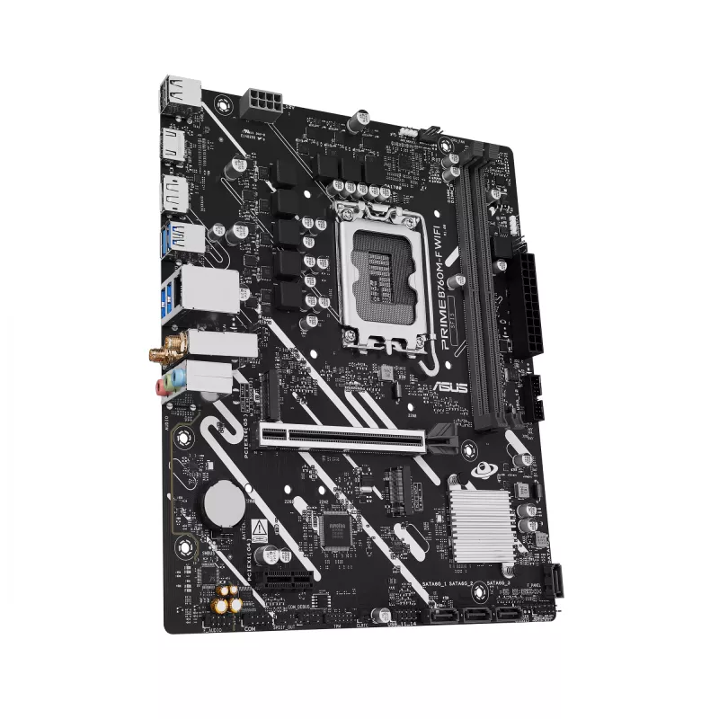 ASUS PRIME B760M-F WIFI pagrindinė plokštė Intel B760 LGA 1700 micro ATX