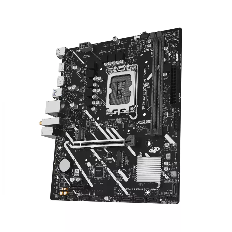 ASUS PRIME B760M-F WIFI pagrindinė plokštė Intel B760 LGA 1700 micro ATX