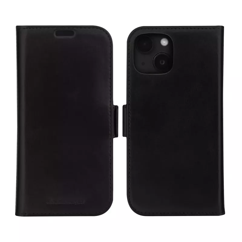 dbramante1928 Lynge - iPhone 17e/16e/15/14/13 - Juodas piniginės dėklas